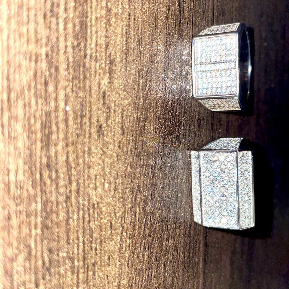 Mens diamond rings